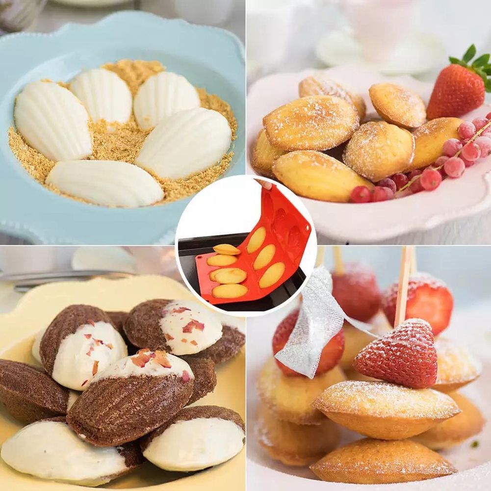 Shell Pattern Fondant Cake Decorative Baking Silicone DIY Mold Soap Making Tool — image 4
