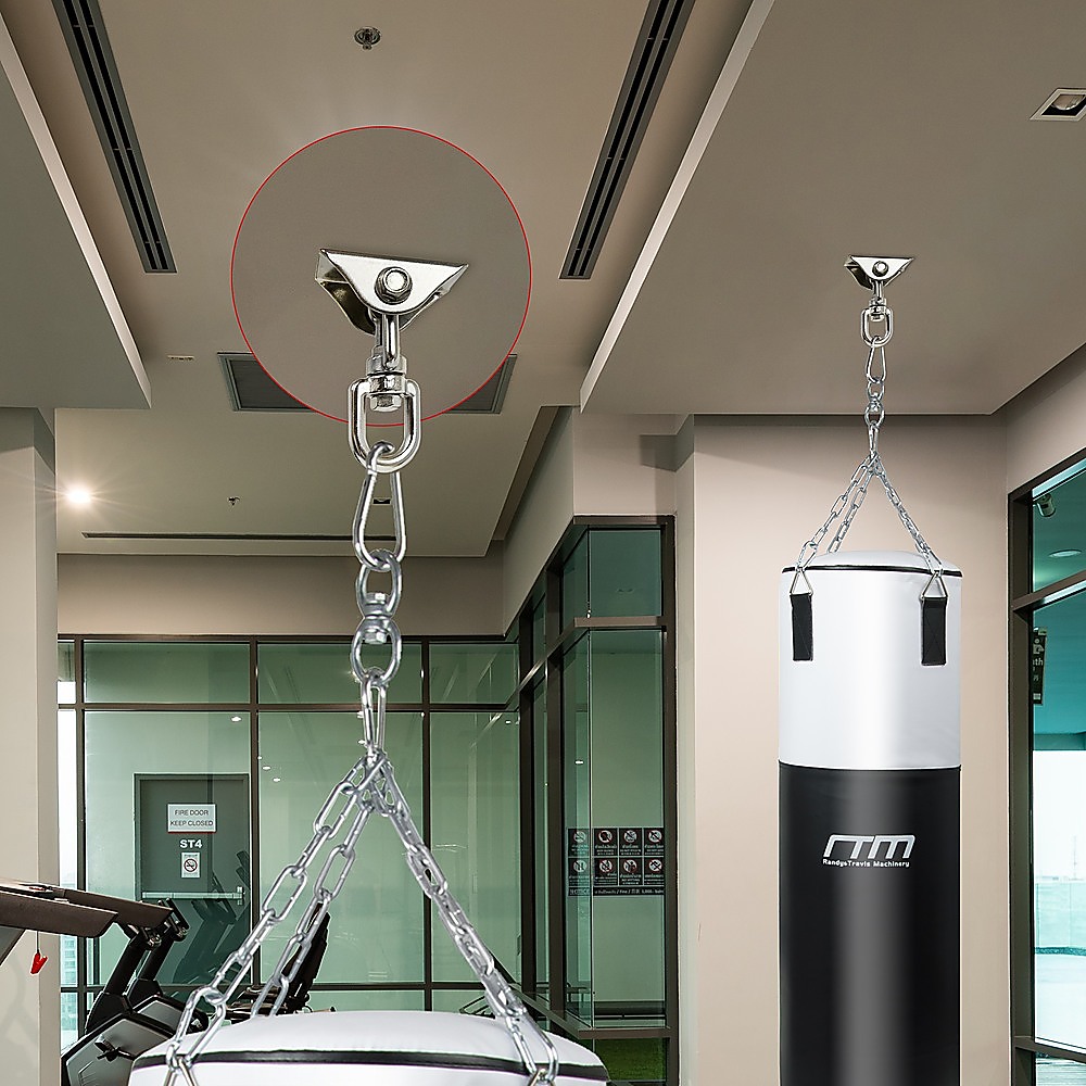 360 Degree Swivel Swing Hanger with Stainless Steel Hook for Ceiling Heavy Duty Hanging Gym Equipment โ image 2
