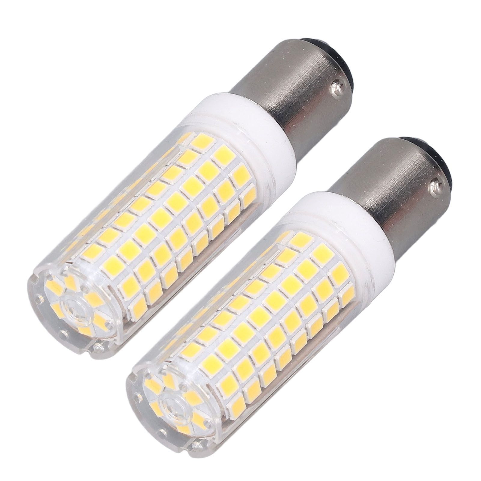 2 Pcs LED Corn Bulb BA15D 10W Dimmable Energy Saving 102LEDs Ceramic Light Bulb AC 100‑120V — image 3
