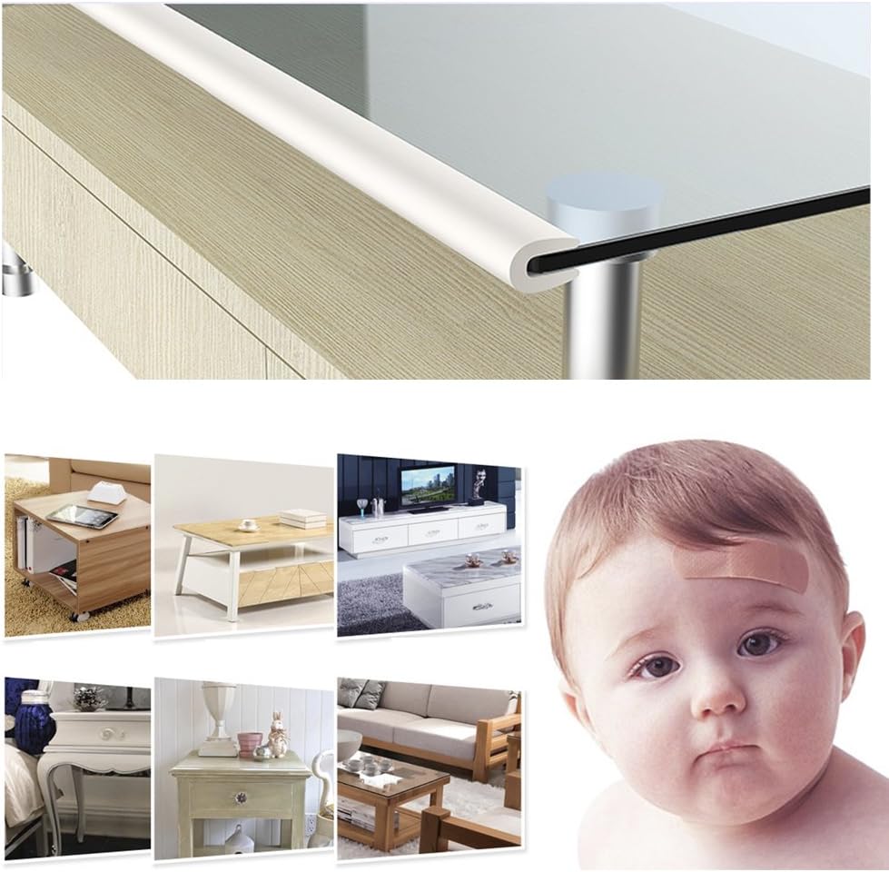 Edge protection strips, 2M * 2 rolls foam safety strips, anti-bump strips for kids, thickened soft protection strips, corner protectors for babies, children — image 5