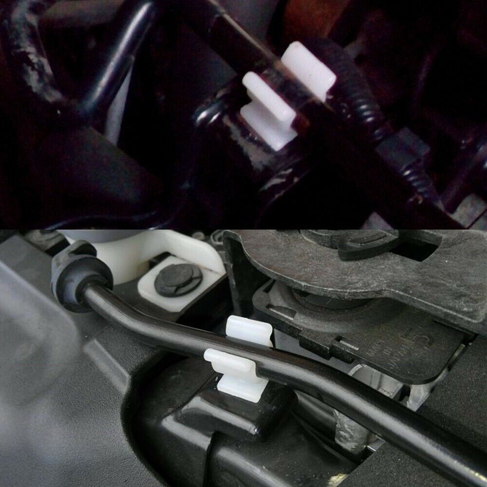 Hood Support Rod Clip Buckle Hood Rod Support Rod Retainer Clamp Car Accessories 10Pcs Universal Hood Support Rod Clip โ image 2
