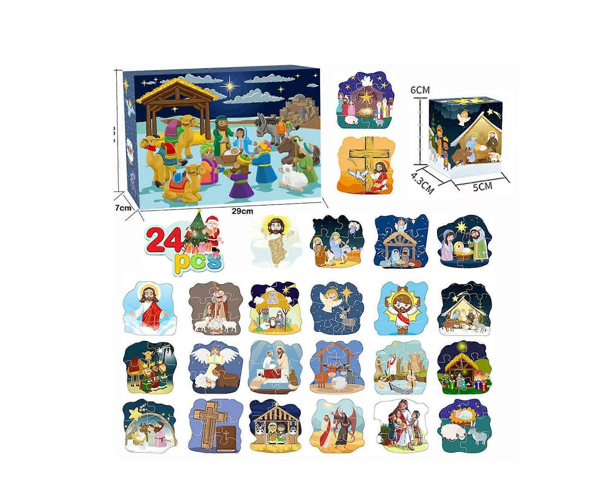 Gigbuff Cam Crafts Girls Christmas Advent Calendar Christmas Decorations Tree Ornaments Surprise Gifts For babies Girls Teens babies — image 2