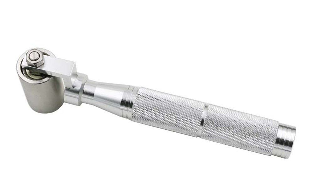Metal Hand Stainless Steel Wallpaper Seam Roller Home Decoration Seamed DIY Tool#1705101-40mm flexible operation — image 4