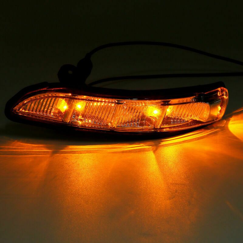 Car Front LH + RH Door Mirror Turn Signal Light for Rear view mirror turn signal light, reverse mirror edge light โ image 2