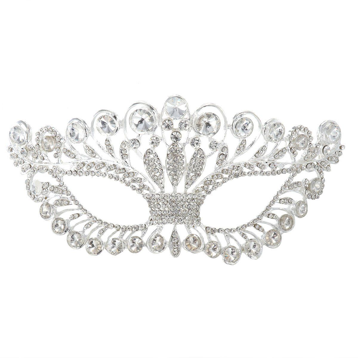 rhinestone mask decoration