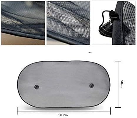 Car Rear Window Sunshade with Suction Cup, Easy Installation Portable Foldable Sun Visor for Vehicles โ image 4