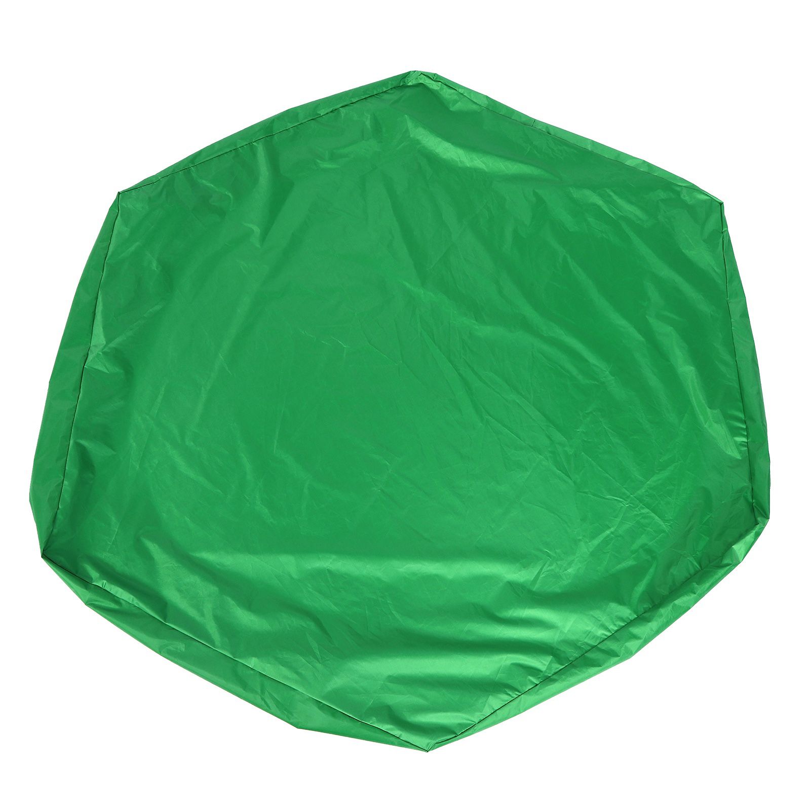Sandbox Cover Hexagon Sandpit Sand Toys Cover Waterproof Pool Cover with Drawstring for Outdoor Garden Green โ image 2