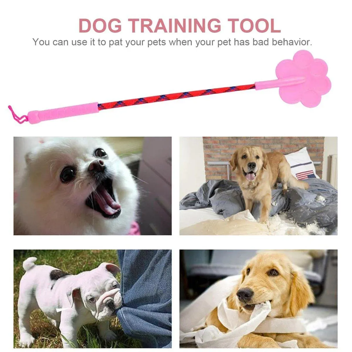 2pcs Dog Training Sticks for Dogs Pet Supplies Trainer Tools Canine Training - Orange โ image 5