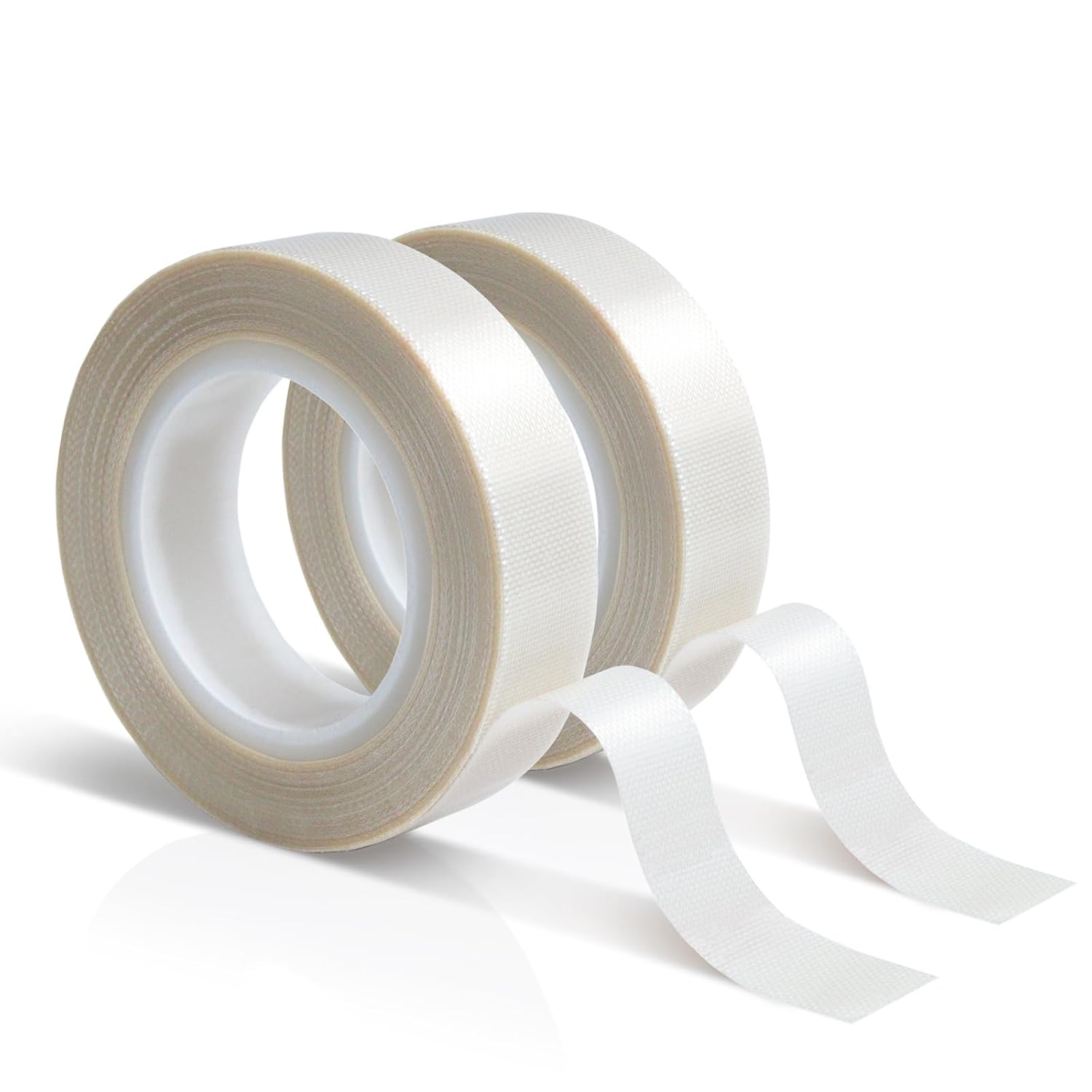 2 Rolls 1/2 Inch x 33 Feet Low Friction Drawer Slide Tape - Squeak Resistant, Abrasion Resistant Surface Protection Tape for Wood, Cabinet, Curtain, Furniture