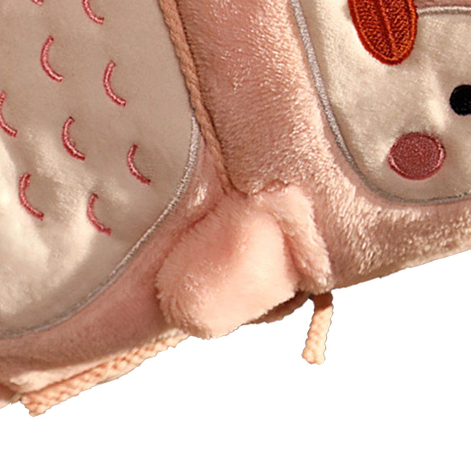 Flannel Blanket Cute Animal Shape Soft Skin Friendly Portable Nap Blanket for Sofa Bed Office Dormitory Pink Penguin 80 × 100cm / 31.5 × 39.4in — image 5