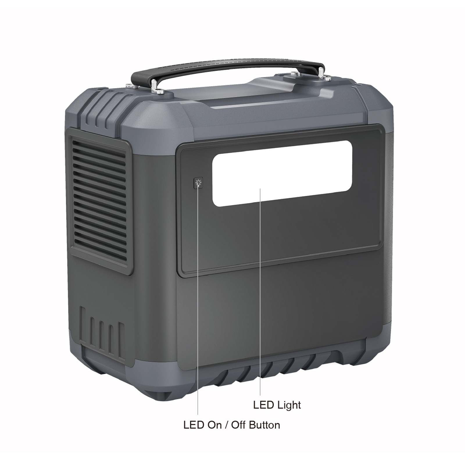 1000W Portable Power Station JumpsPower Battery Charger 716Wh LED Light — image 6