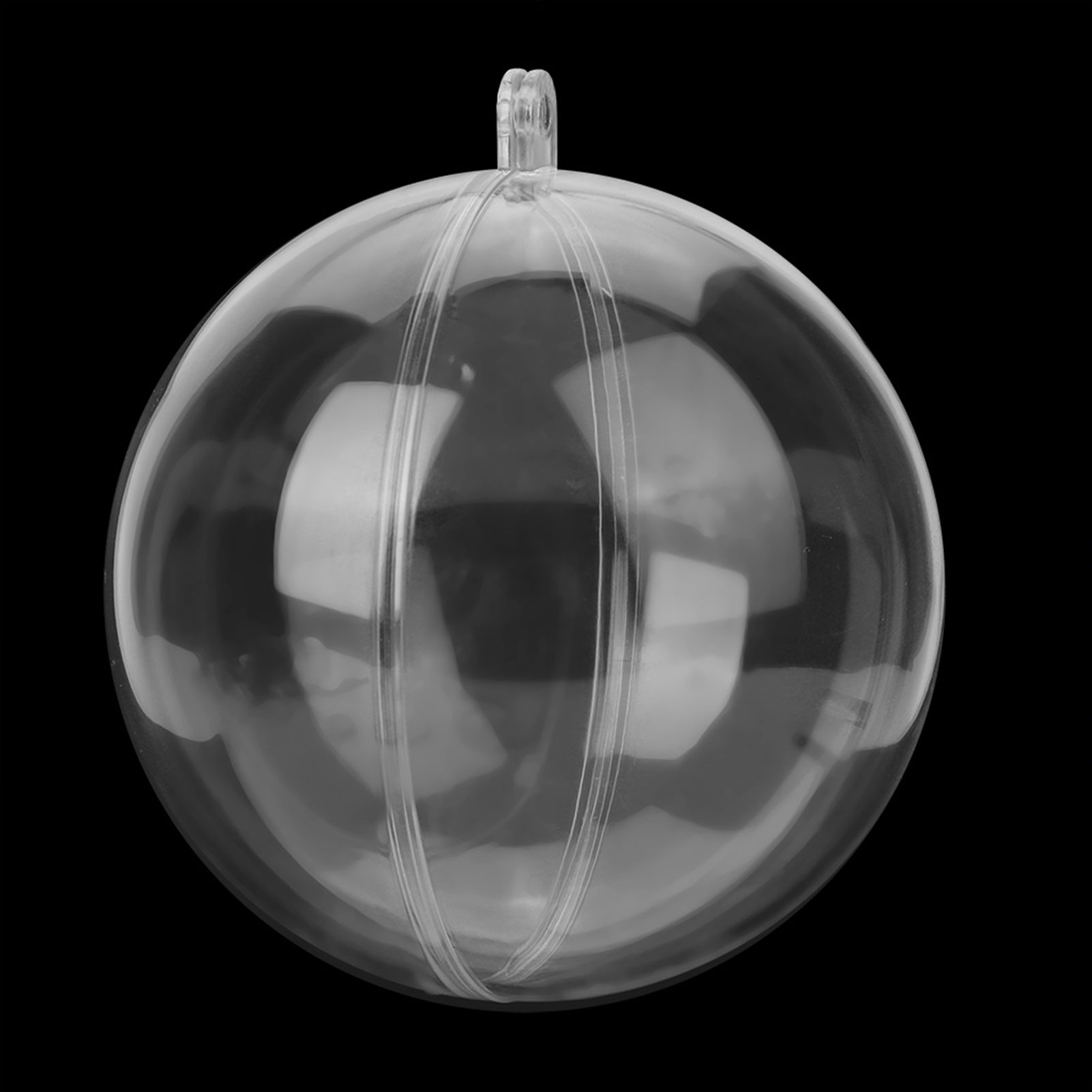 20 Pcs Clear Fillable Ornament Balls DIY Plastic Ball Christmas Decoration Tree Ball (5cm) โ image 3