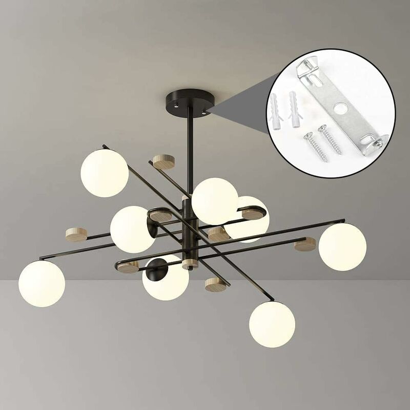 4 pcs 90Mm Ceiling Light Pendant Plate For Mounting Plate Cover Base Mount For Pendant Chandelier Ceiling Light Ceiling — image 4