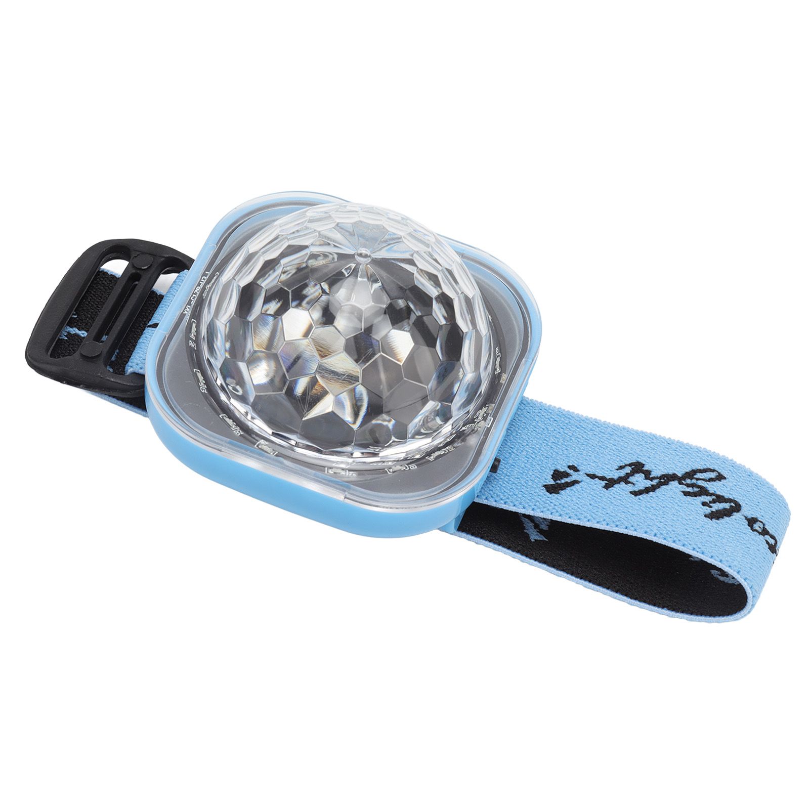 Colorful Wrist Ambient Light Ball Stage Bracelet Lamp RGB Wrist Light for Car KTV Wedding Blue Shell — image 6