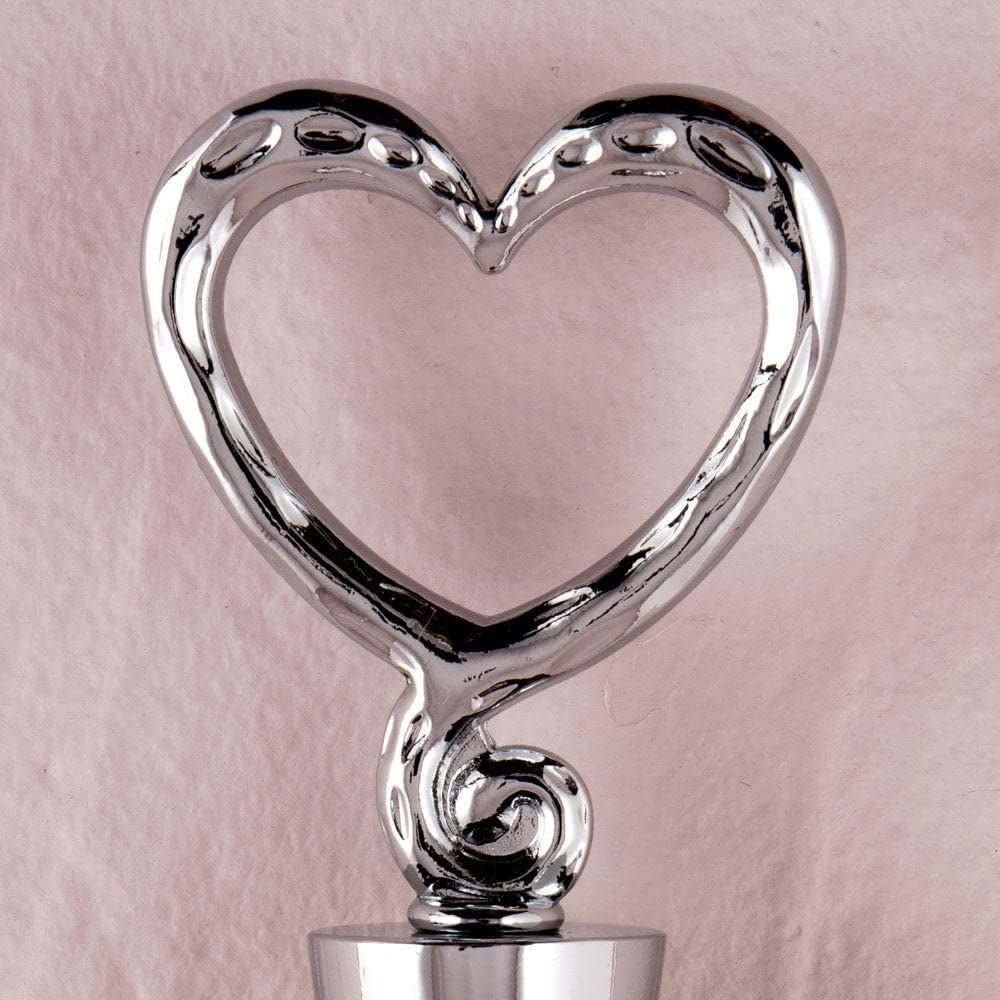 Plastic Electroplated Red Wine Heart Shape Wine Stopper Creative Wine Stopper, Red Wine Stopper, Bottle Stoppe — image 5