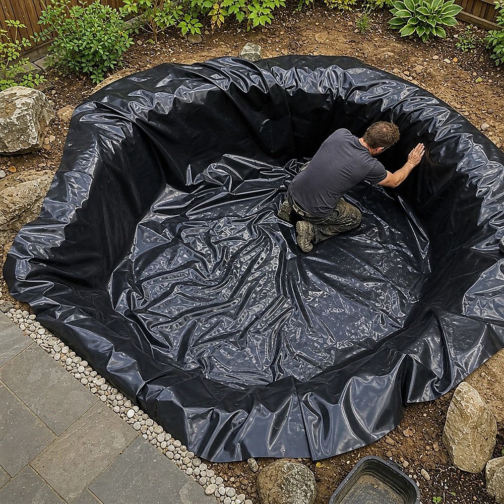 Fish Pond Liner 3 x 4.6m x 0.5mm Garden Pool Membrane Reinforced โ image 5