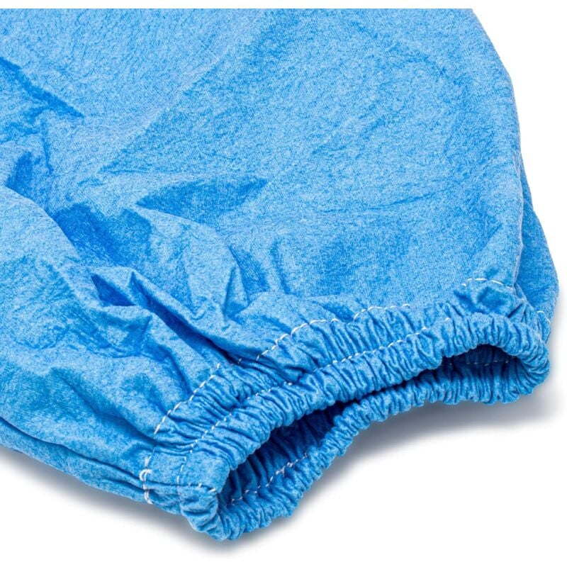 Textile Filter Compatible with Lidl / Parkside PNTS 1300 Wet and Dry Vacuum Cleaner - Filter Bag, Washable, Blue 3pcs — image 2