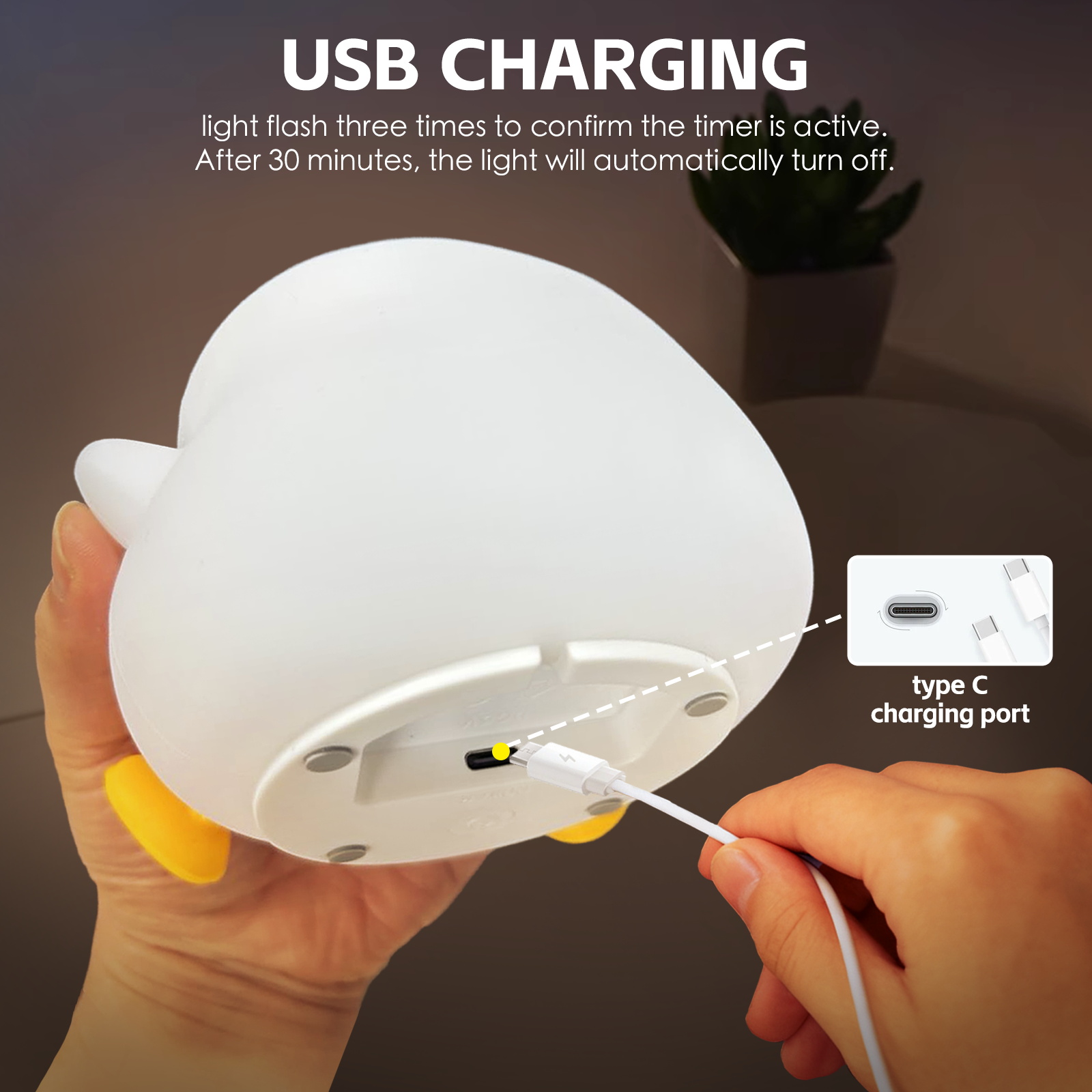 Squishy Capybara Night Light — image 2