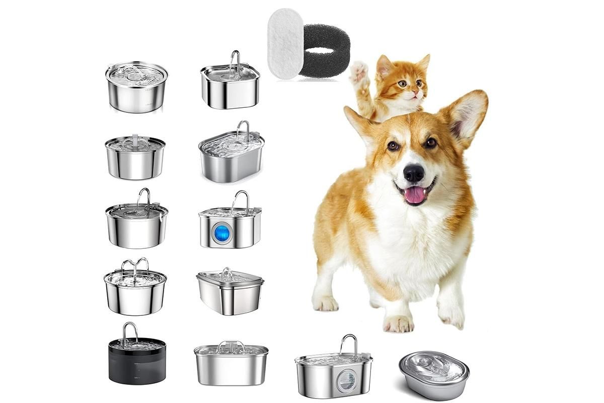 12 Sets Carbon Filters Water Fountain Replacement for Pet Dog Cat Water Drinking — image 2