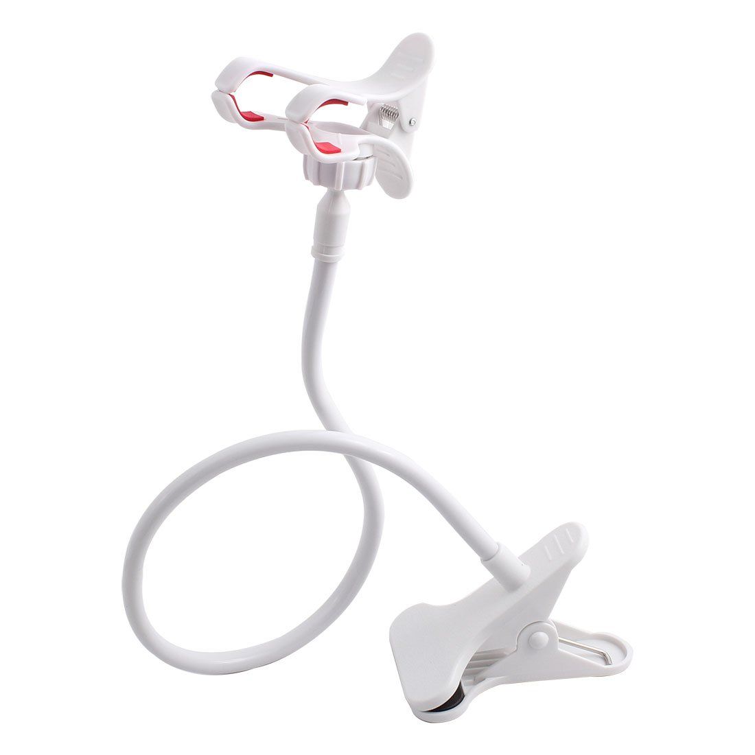 Universal bedside phone holder, lazy person holder, flexible long arm clip on mounting bracket for bedrooms and offices — image 5