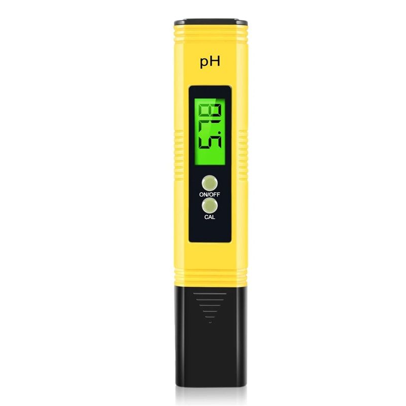 PH Meter, Digital PH Meter for Water, 0.01 High Accuracy PH Tester with 0-14 PH Measurement Range for Hydroponics, Household Drinking, Pool and Aquarium