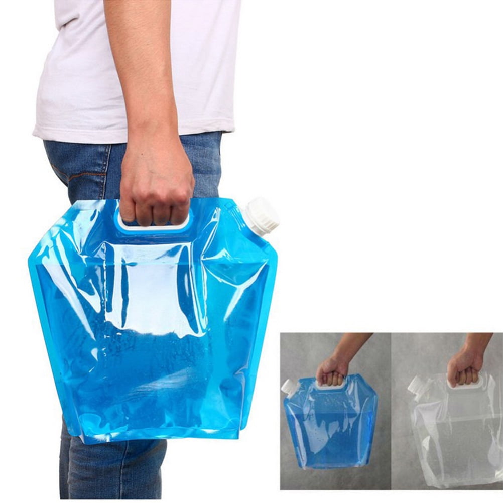 Folding Water Storage Bag Blue Hiking Storage Container 1Pack 32.70 × 30.50 × 2.00CM Blue — image 6