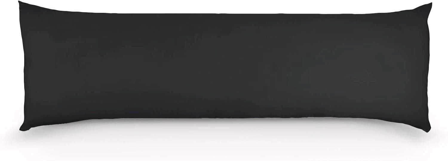 1000TC Premium Ultra Soft Body Pillowcase - Black โ image 2