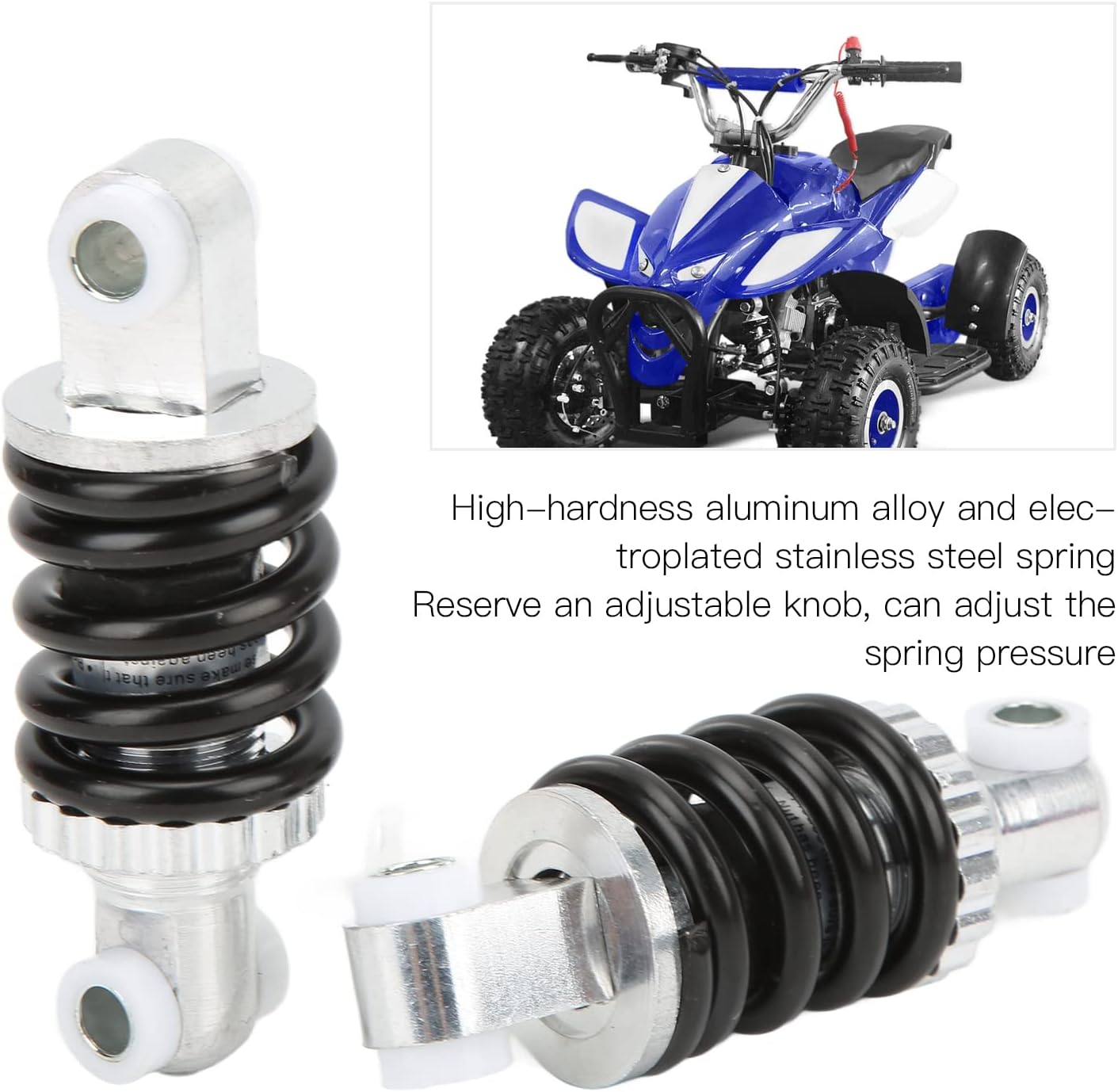 Shock absorber - 90 mm rear shock absorber - Suspension springs - 2 pieces - 400 lbs - Shock absorber springs - Dampers - Rear shock absorber - Suitable for — image 4