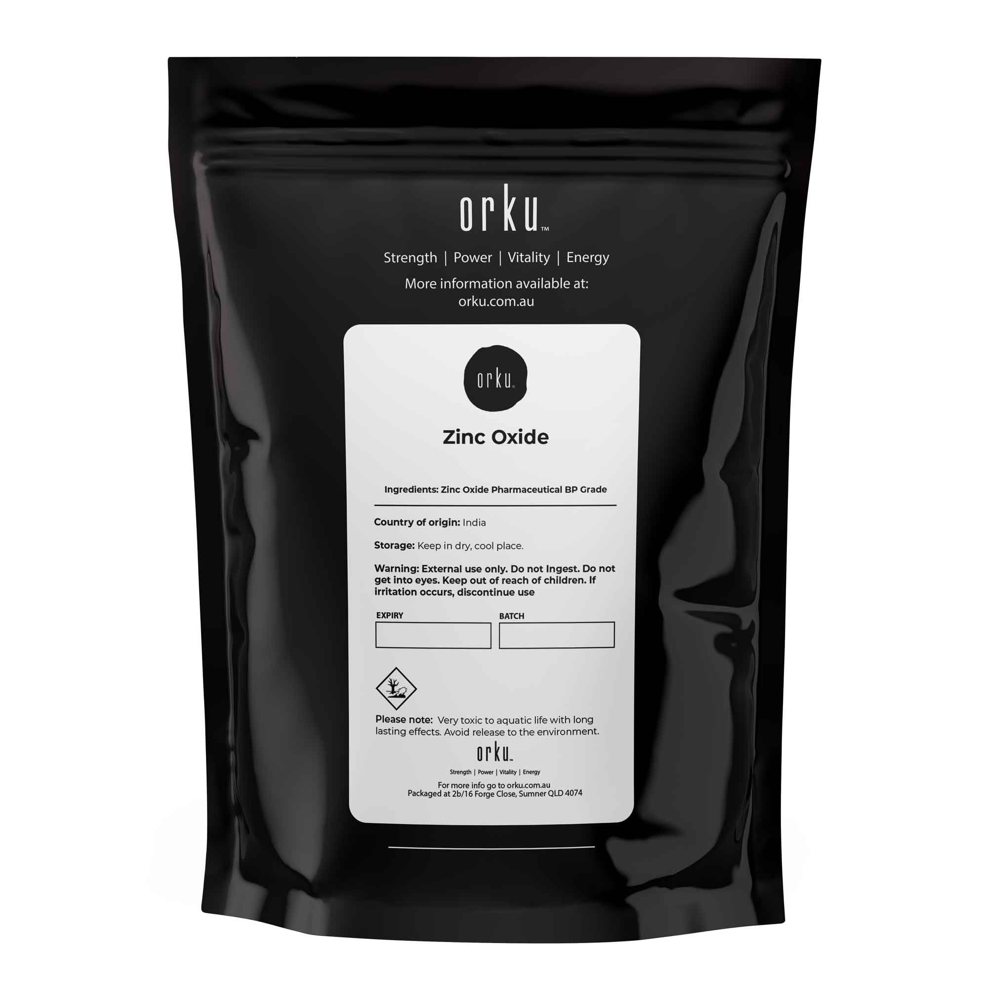 1Kg Zinc Oxide Powder BP Pharmaceutical Grade 99.9% Purity Resealable Bag โ image 2