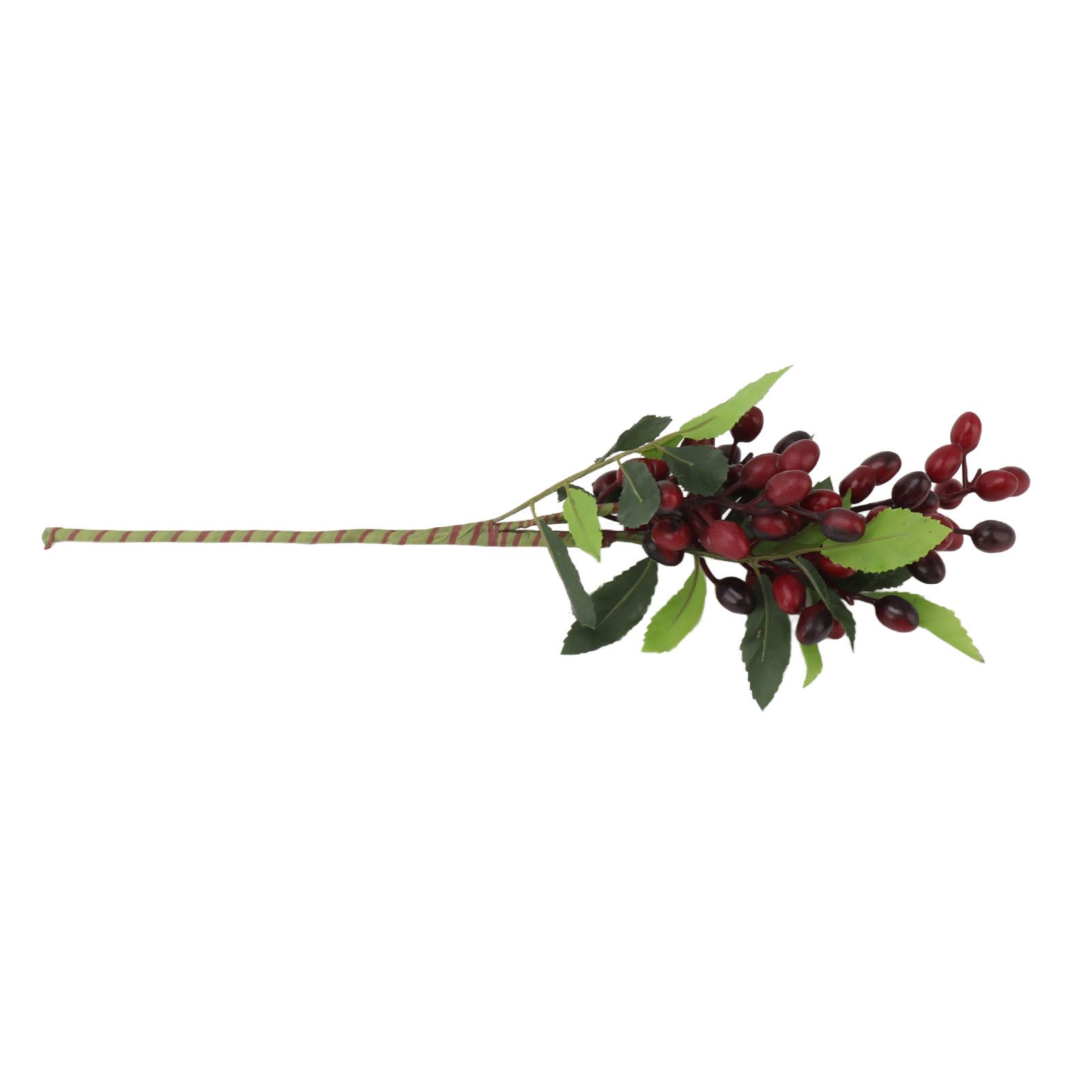 5PCS Artificial Berries Artificial Pip Berry Stems Decoration for Living Room Office Red โ image 4
