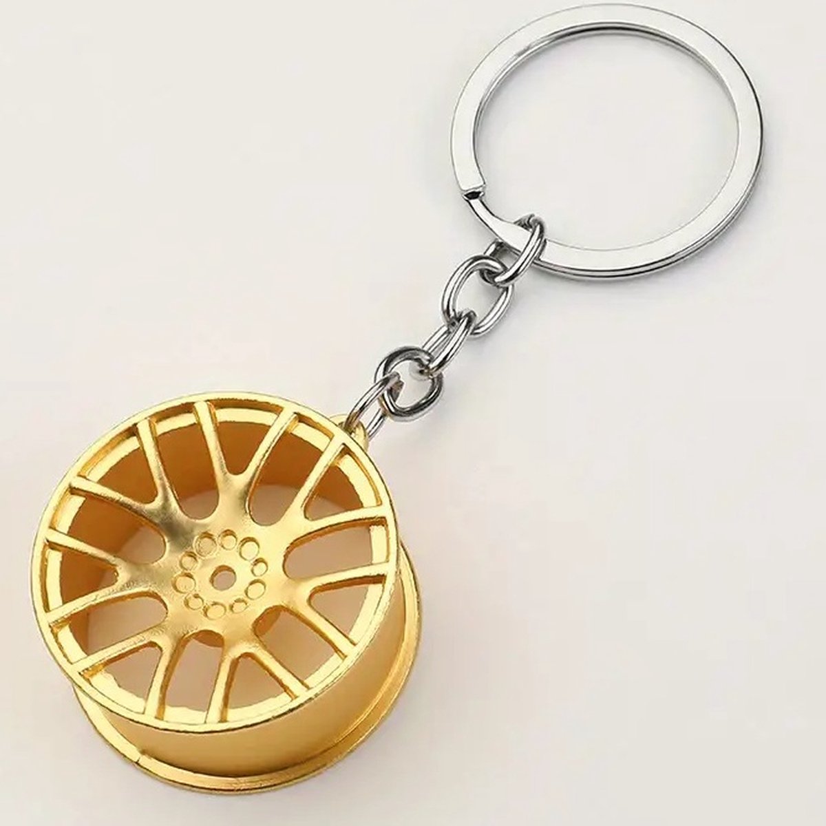 Rim Keychain | Car Key Holder | Rim Keychain | Universal | Car Accessories | Gold — image 5