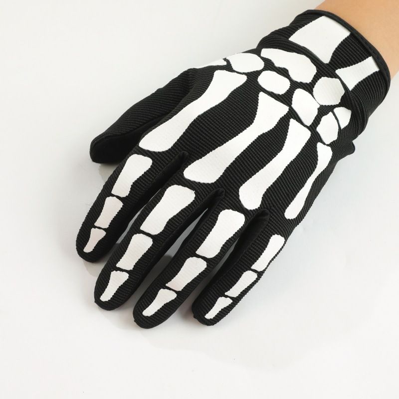 LOHAS FOX Motorcycle Gloves Touchscreen Skull Design — image 4