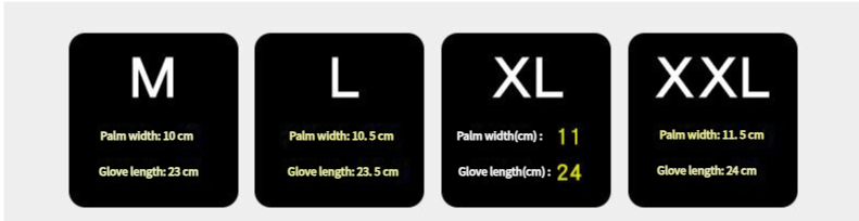 Convertible Fingerless Winter Gloves | Waterproof, Windproof Thermal Gloves with Touchscreen Compatibility Q808 L size Black โ image 4