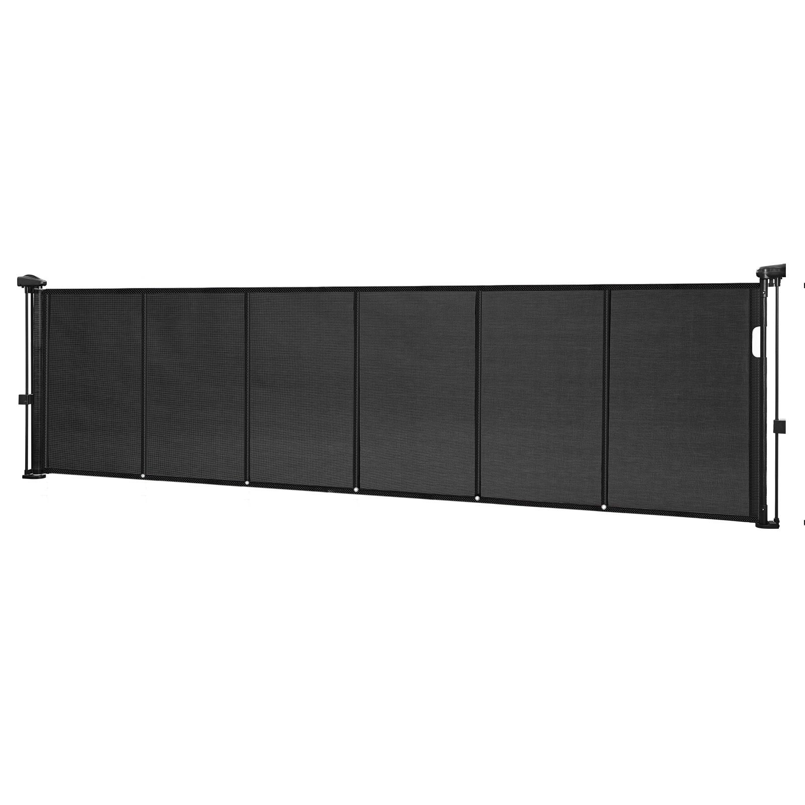 Retractable Baby Gate, 870 mm Tall, Extends up to 2800 mm Wide, Retractable Gate for Kids or Pets, Mesh Material, Easy to Install for Indoor Stairs, Doorways