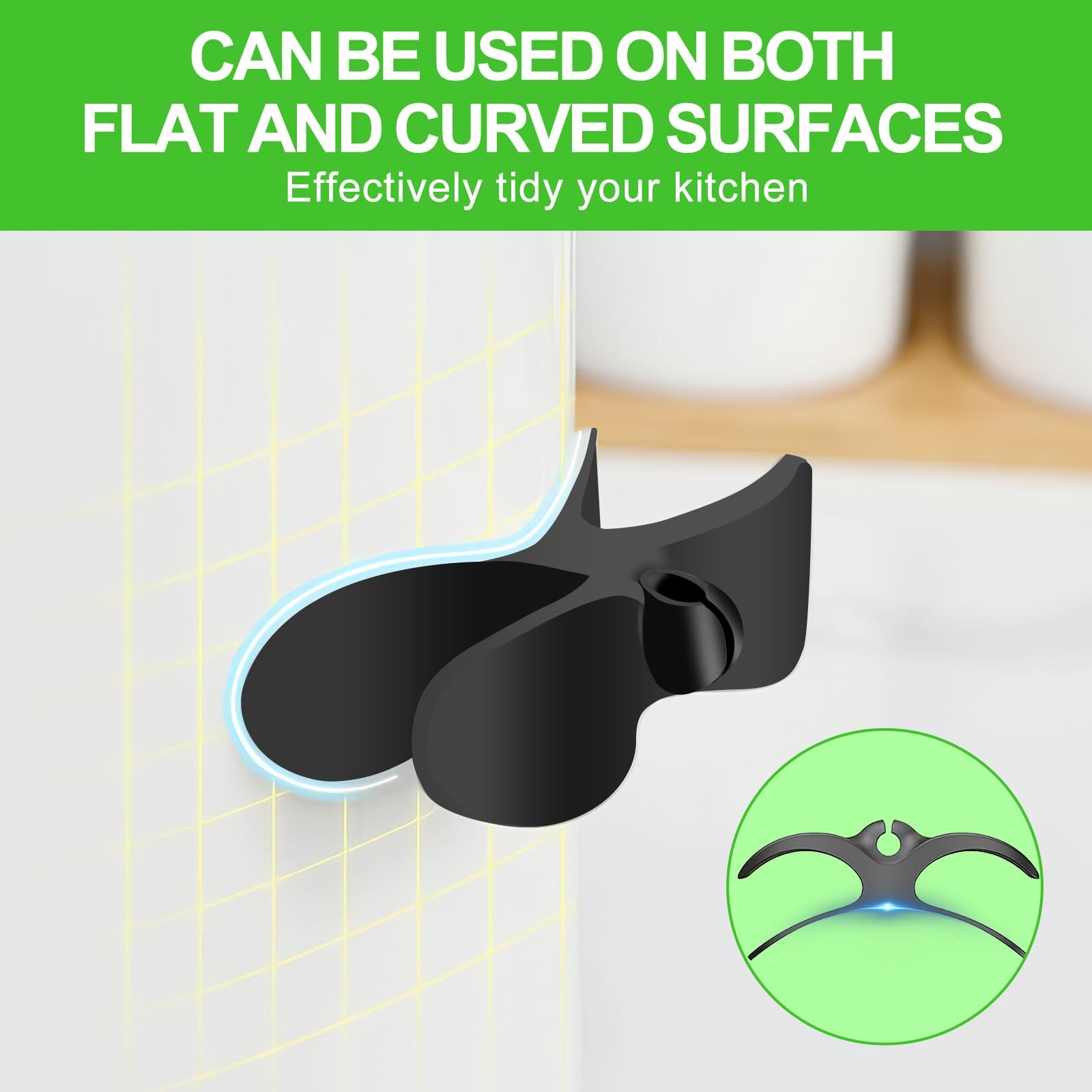 9PCS Cord Organizer for Kitchen Appliances, Upgraded Appliance Cord Holder Stick on, Cord Hider Winder Wrapper Keeper โ image 5