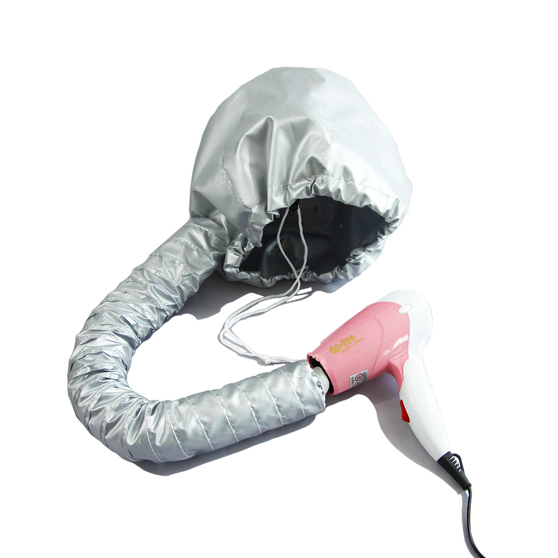 2 Pcs Black Portable Hair Dryer Bonnet Cap โ Adjustable Heated Hair Care Cap for Drying, Styling, and Conditioning with Warm Air โ image 5