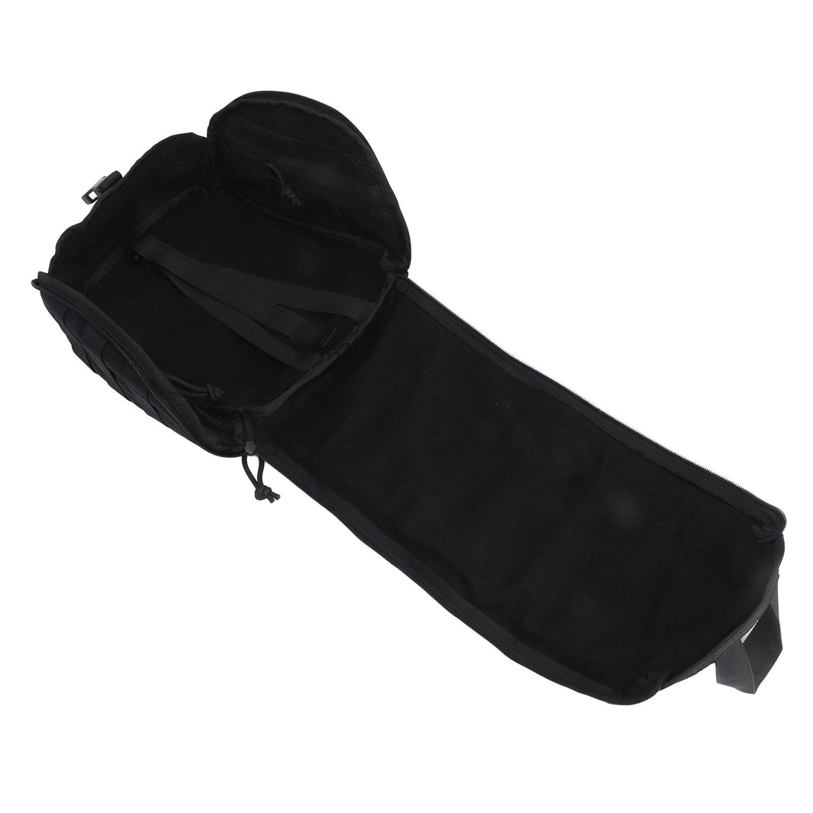 Outdoor Helmet Bag Nylon Waterproof Motorcycle Bike Bicycle Helmet Bag for Camping Hiking Black — image 4