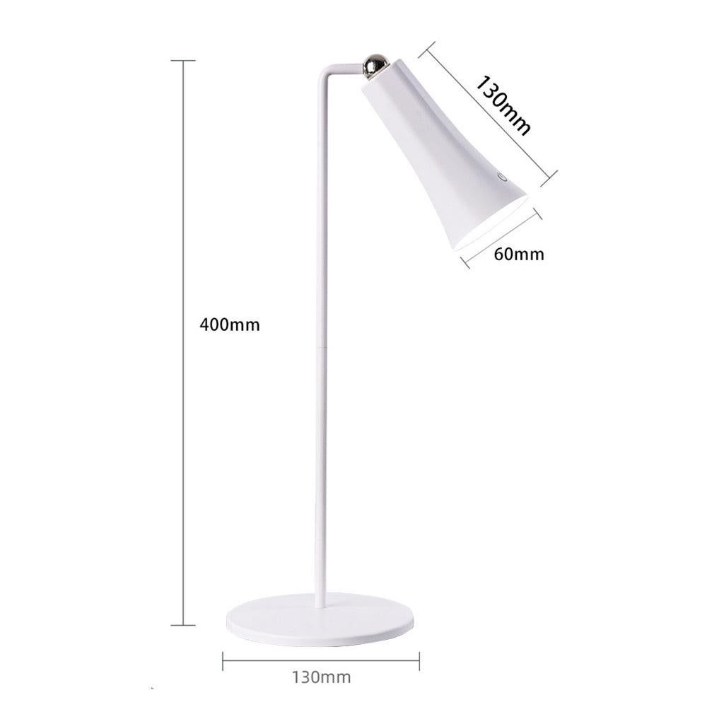 4-in-1 Wireless Touch Control Night Light Multifunctional Desk Lamp Clamp Light Wall Light Emergency Lamp White — image 5