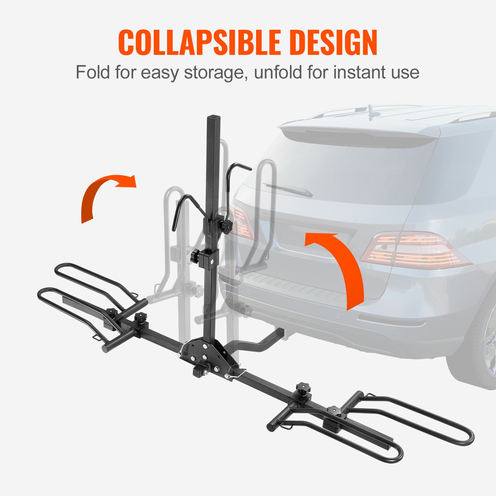 2-Bike Rack Hitch Mount Folding Carrier Car Truck SUV 1.25 — image 5