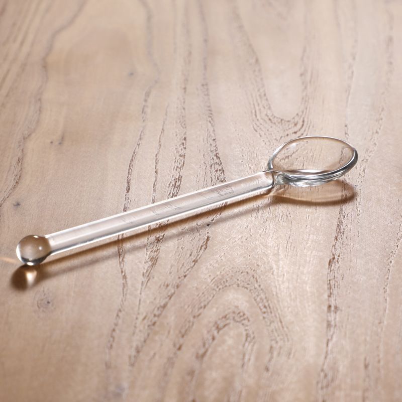 Glass Spoon High Borosilicate Glass Coffee Stirrer small glass spoon โ image 2