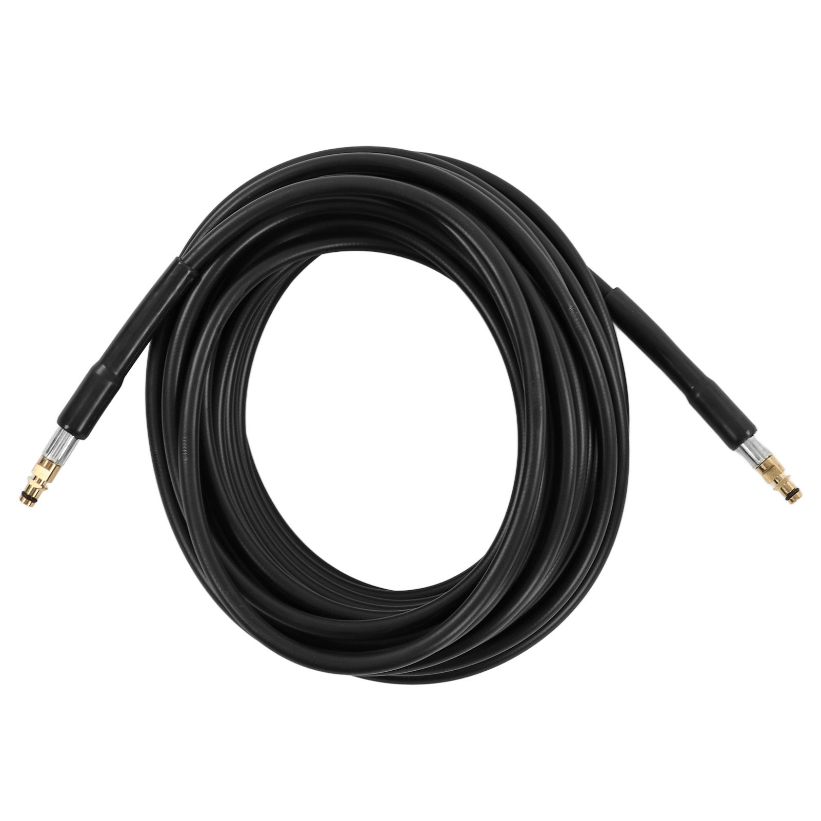 High Pressure Water Hose 5800psi 16.3yd Long Flexible Rubber Widely Used Garden Hose for Car Floor Outdoor Connector in Copper Color — image 6