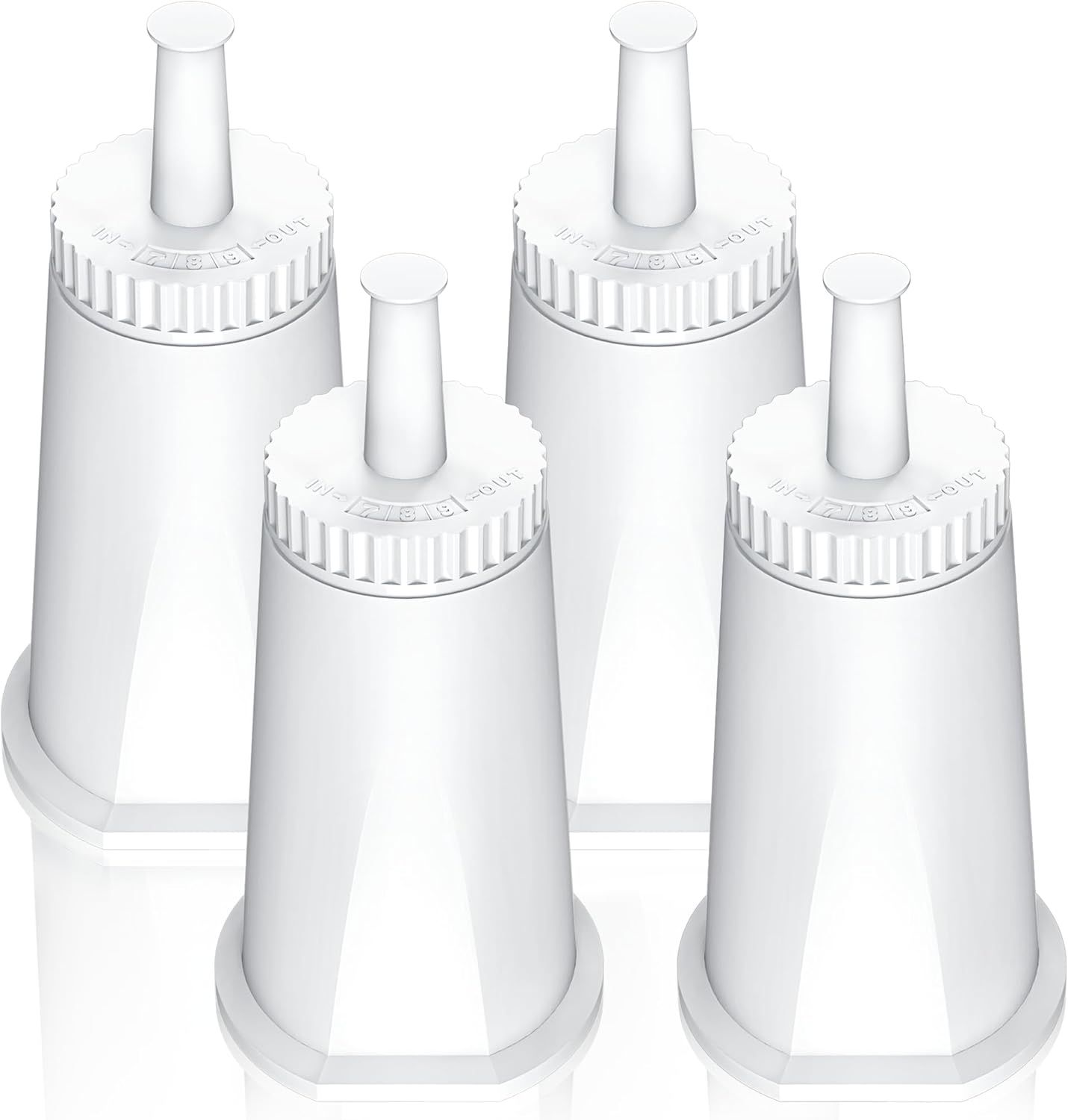 4 Pack Replacement Water ilter or Breville Espresso Machine Barista Touch Bes880, Barista Pro BES878, Oracle Touch BES990, Oracle BES980, Dual Boiler BES920
