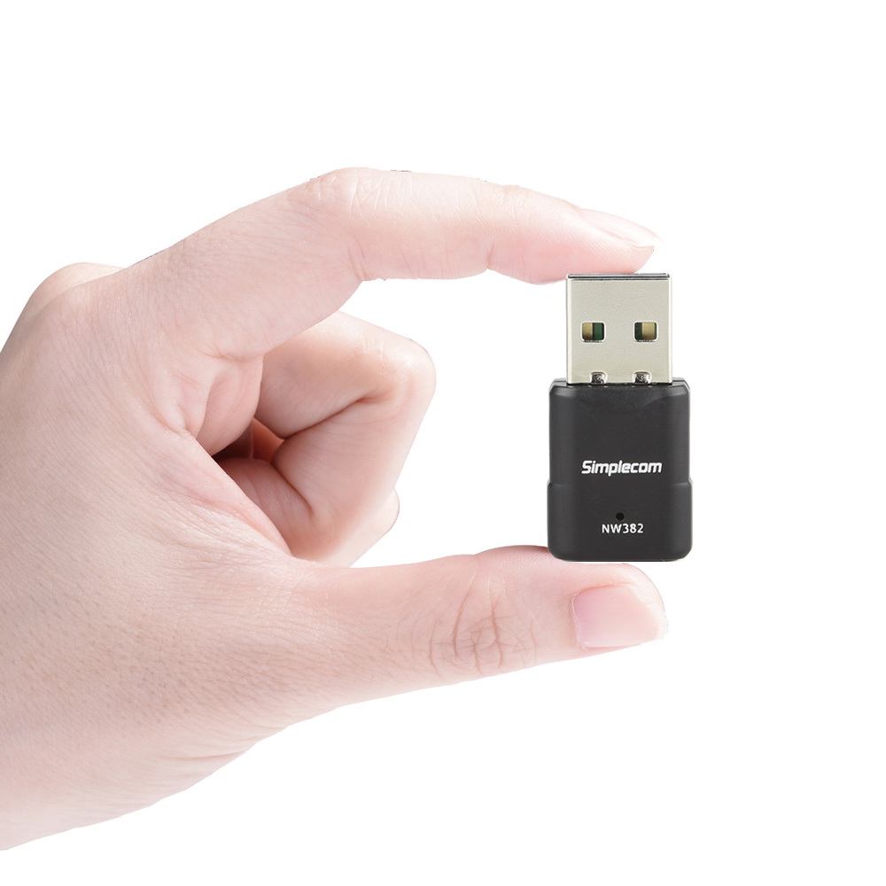 Simplecom NW382 Mini Wireless N USB WiFi Adapter 802.11n 300Mbps — image 2