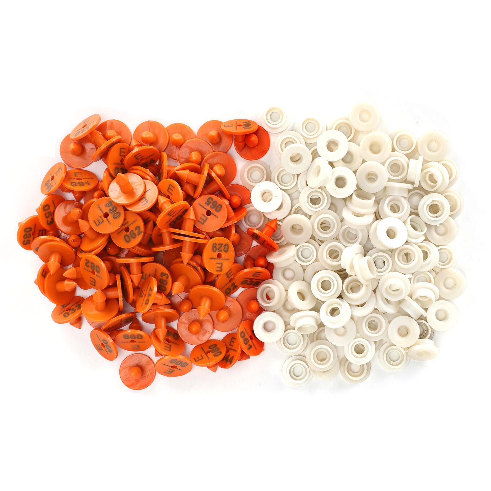 100 Sets Rabbits Ear Tag Numbered Ear Marker Animal Identification Tag Label Farm Supplies — image 3