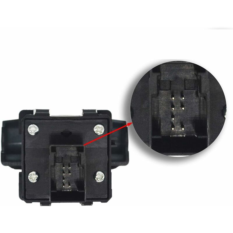 Handbrake Button C4 Grand Picasso Ds4 470702, Kasturrboo Brake Switch For 3008 5008 470706 470703 Glossy Black — image 3
