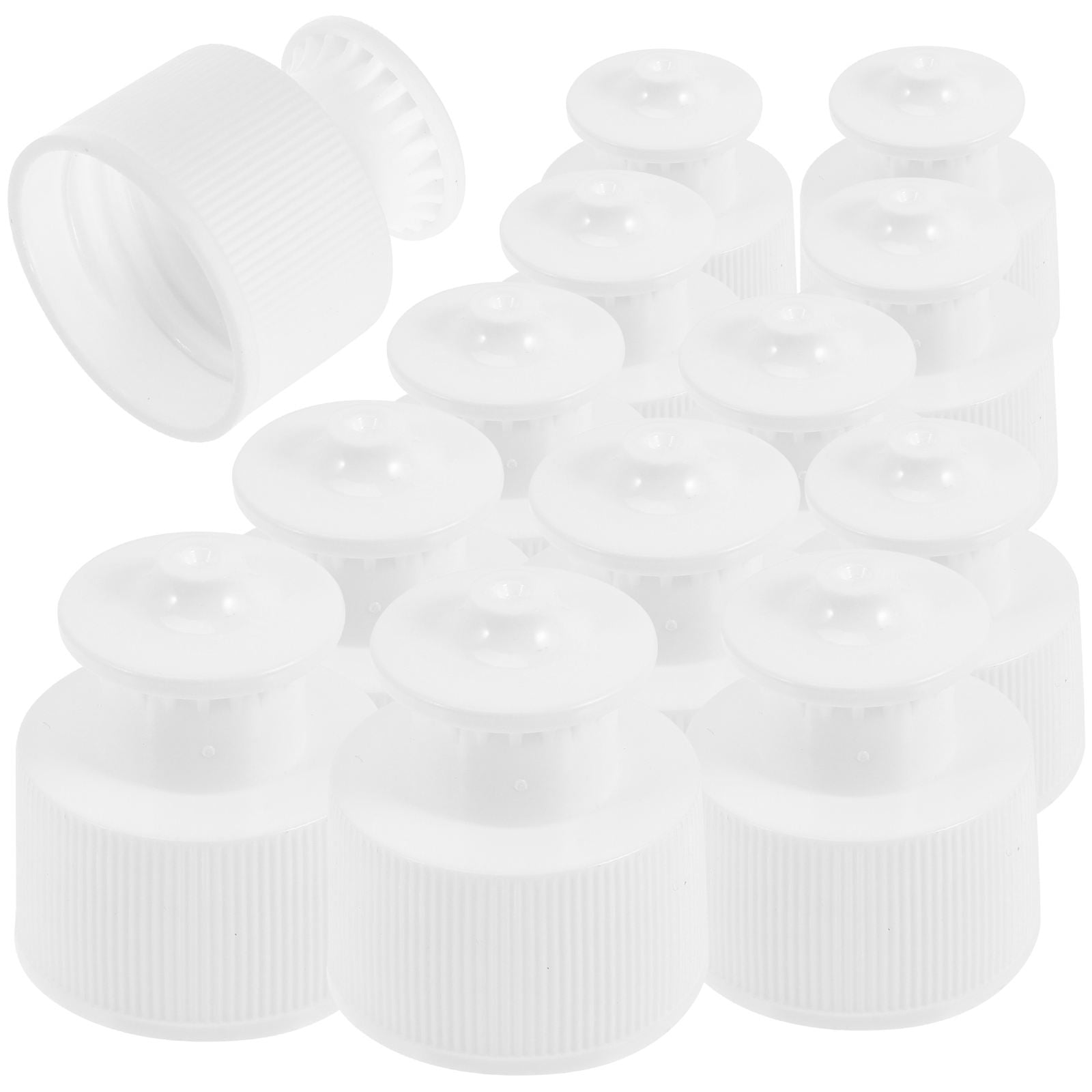 PE Reusable Water Bottle Caps 40Pcs for Athletes and Outdoor Activities