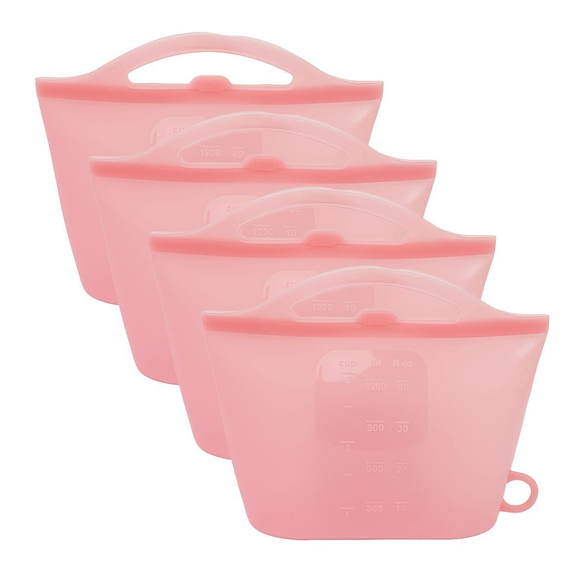 food-grade silicone, sealing strips, leak-proof, airtight seal, silicone lid covers, reusable food storage, Australian kitchen, dishwasher safe, non-toxic — image 6