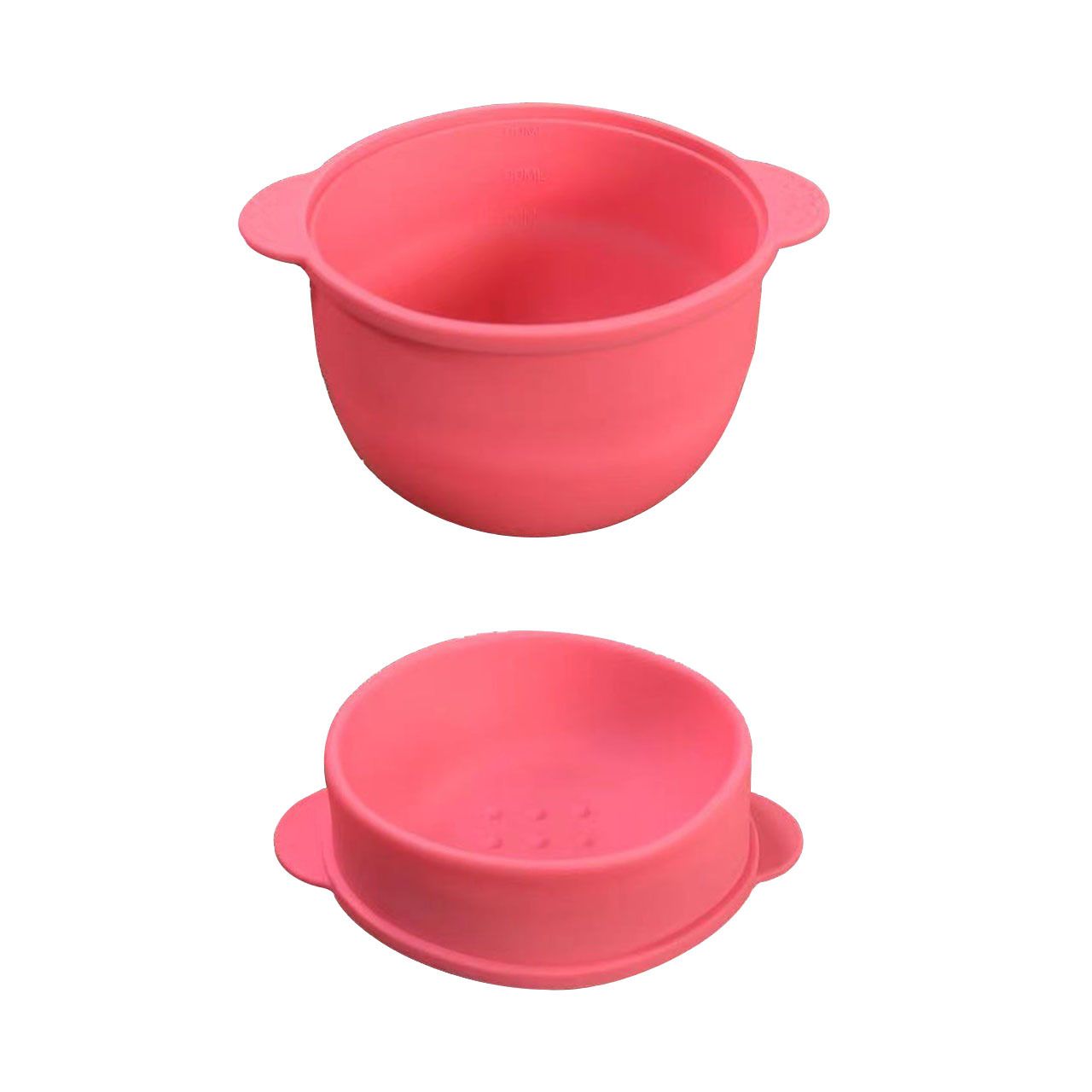 6 Pieces Silicone Wax Pot Replacement, 14 oz Wax Pot Insert for Hair Removal Wax Warmer Liner, Removable Waxing Bowl for Home Use, 500 ml