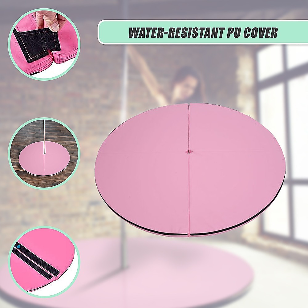 160cm Diameter Exercise Mat for Dancing Pole — image 6