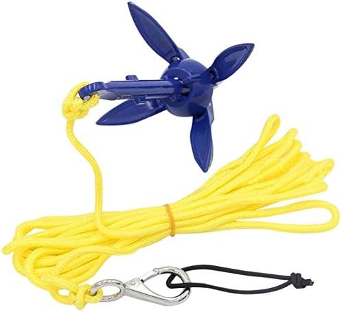 Kayak Anchor Kits 0.53lb (240g) Portable Folding Buoy Kit Canoe Raft Boat Sailboat Fishing Complete Grapnel for Small Boats, Kayaks Etc — image 4